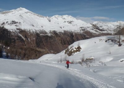 Montée à la Capanna Cristallina, 2570 m, depuis Bosco di Ossasco